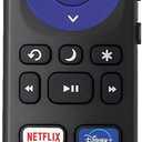 Replacement Remote Control for Onn 100007147 Roku TV Remote (Netflix/Disney+/HULU/VUDU)