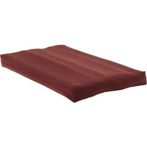 Happy Hounds Cooper Deluxe Reversible Crate Pad - Small - Burgundy