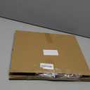 BENECREAT Black Castle Pin Board Cork Board, 40x35cm Bulletin Display Board Wall Mounted Cork Board for Brooch Pin Collection Display, Office Home and School Decor