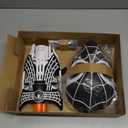 Spider-Man Marvel Symbiote Tri-Shot Blaster & Mask, Role Play Gauntlet & Mask for Costume Additions, Super Hero Toys for Kids Ages 5+