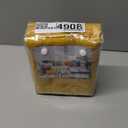 GAWAMAY Decorative Square Throw Pillow Covers 22"x22" Inch Set of 2, Super Soft Chenille Pillows Farmhouse Fall Pillowcase for Living Room Bedroom Sofa Couch Cushion Cover Mustard Yellow 55x55cm