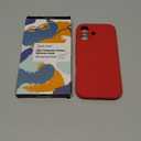 LOVE 3000 Designed for iPhone 17 Case, Premium Silicone [Compatible with Magsafe][Soft Anti-Scratch Microfiber Lining] Shockproof Protective Phone Case for Men Women 6.3", Red