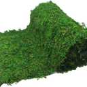 FAICOIA Moss Table Runner Green Moss Roll for Fairy Gardens Wedding Woodland Table Decor Dried Moss for Crafts 16" x 118" Preserved Moss Mat Moss Carpet for Green Moss Grass Wall 40 x 300cm