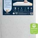 Serta Perfect Slumber Dual Sided Crib and Toddler Mattress - Waterproof - Hypoallergenic - Premium Sustainably Sourced Fiber Core -GREENGUARD Gold Certified (Non-Toxic) - Made in USA