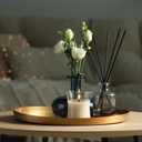 uxcell Stainless Steel Decorative Tray 5" Round Serving Tray Metal Decorative Plate for Jewelry, Makeup, Candle, Kitchen Tableware, Gold