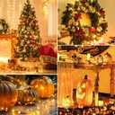 btfarm 10 Pack Fairy Lights Battery Operated with Timer, 10FT 30LED Twinkle Lights Waterproof, Copper Wire Christmas String Lights Battery Powered for Indoor Outdoor Wedding Party Holiday Decorations (Warm White)