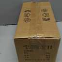 Set of 10 Small Lamp Shade Chandelier Shades Burlap Clip on Lamp Shade 3" x 6" x 5" Rustic Barrel Fabric Lampshade Cover for Table Chandelier Wall Lamp (Beige)