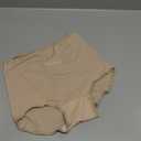 Bali Women's Skimp Skamp Brief Underwear, Panties, Smoothing Stretch Brief Underwear for Women (7, Nude)