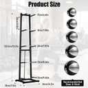 Heavy Duty Medicine Ball Rack, 5 Layer Vertical Medicine Ball Tree Stand