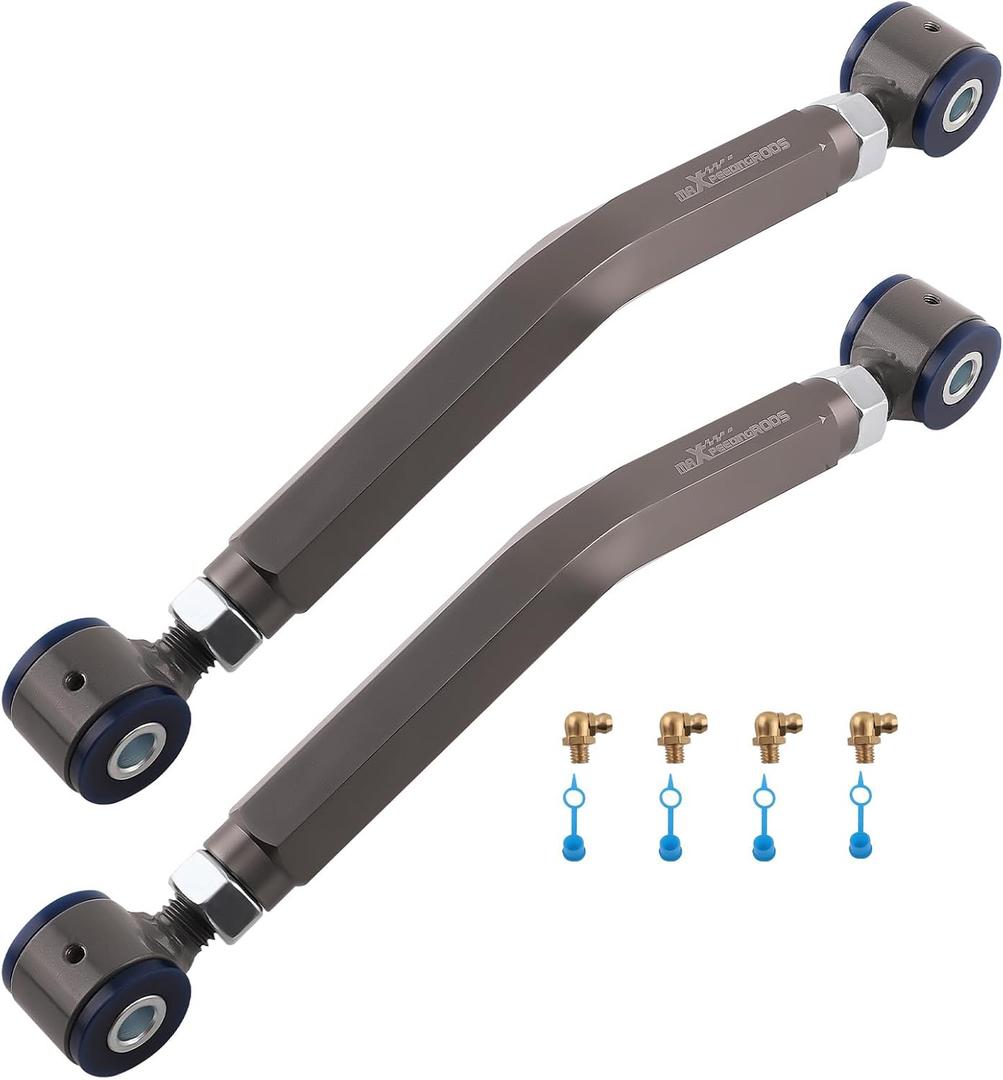 maXpeedingrods +/-3 Rear Camber Kit for Dodge Charger 2006-2021, Adjustable Control Arms Rear Upper, Aluminum