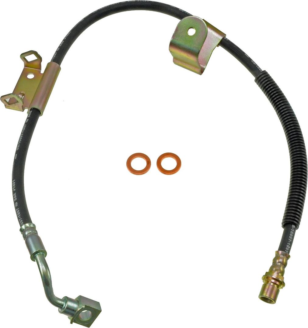 Dorman H620051 Front Driver Side Brake Hydraulic Hose Compatible with Select Chevrolet / GMC / Hummer Models