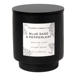 Candle Blue Sage& Pepperleaf 17Oz