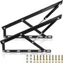 Dyna-Living Bed Lift Mechanism 22kg/48.5lbs Load Capacity Hydraulic Gas Spring Bed Storage Lift Kit for Storage Sofa Cabinet, 2.03 FT