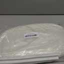 26 Feet Long Reach Weather Stripping Door Seal, Fingwerk V-Shaped Replacement Door Seal Strip Foam Kerf Weather Stripping for Doors Frame Door Insulation Strip, Easy Cut to Size(White)