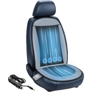 COMFIER Cooling Car Seat Covers Front Seats, Black 12V Cooling Car Seat Cushions, Front Seat Covers for Cars SUV Universal