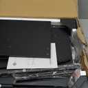 WLIVE Modern TV Stand for 65 Inch TV, Mid Century Entainment Center with Storage, TV Console with Open Shelf and 2 Cabinets for Bedroom and Living Room, TV Cabinet with Metal Legs, Black