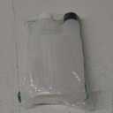 16oz HDPE Portable Plastic Flask | 1 oz Shot Glass Chamber Dispenser for Bars and Mixologists | Portable Beverage Dispenser | Child Safety Caps | Recyclable HDPE Plastic