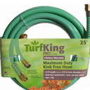 Turf King® PRO Line Maximum Duty Kink-Free Hose - Green 25'