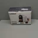 CHULUX Compact Espresso Machine, 20 Bar Single Serve Coffee Maker, Dual Brew Sizes for Espresso and Lungo, 1400W Rapid Brewing, Mystic Gray (Upgrade Model)