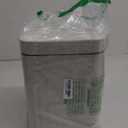 rejomiik Small Bathroom Trash Can with Lid Slim Soft Close Garbage Can Step Wastebasket Container Trash Bin for Office Bedroom Kitchen Living Room (2.6 Gallon Cream)