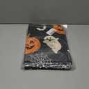 3 x XCHI Boo Spooky Ghost Pumpkin Halloween Round Placemats Set of 4 Table Mats Table Decorations 14x14 Inch