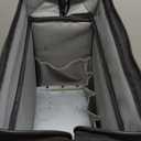 Roller Tool Bag with Four Spinner Wheels, Portable Large Rolling Tool Bag with Swivel Caster Wheels, Steel Plate Base, Waterproof