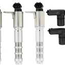 MOTOKU Intake Exhaust Engine Variable Valve Timing (VVT) Solenoid and Camshaft Position Actuator Crankshaft Sensor for Chevy Camaro Impala Equinox Malibu Traverse for GMC Acadia Terrain CTS SRX XTS