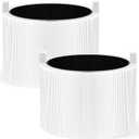 211i Max Replacement Filter Compatible with Blue Pure 211i Max Air Purifier, 3-in-1 H13 HEPA nd Activated Carbon Replacement Filter, Replacement Part # F2MAX（2 Packs)