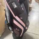 Cleveland Golf Women's Bloom Complete Golf Club Package Set, Black/Pink, Right Hand,  Loft: 14 degrees, Graphite, Putter Lie Angle	70 degrees