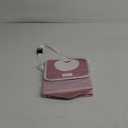 BAOGCOYO Cute Mini Car Trash Bag with Lid, Glitter Garbage Can Bin Hanging for Back/Front Seat/Console, Waterproof, Leakproof, 2.5 Gallon, Pink Bling Sparkly