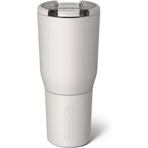BrMate Nav 35oz 100% Leak Proof Insulated Travel Tumbler with Magnetic BevLock Lid - Double Wall Cup-Holder Friendly Stainless Steel Mug (Dune)