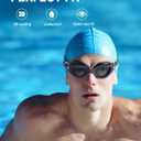 ZIONOR Swim Goggles, G1 SE Swimming Goggles Anti-Fog for Adult Men Women, One Size (Purple)