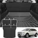 Cargo Liner for Ford Edge 2007-2014/Lincoln MKX 2007-2015, All Weather Cargo Mats for Edge Accessories, Heavy Duty TPE Trunk Mat, Car Accessories