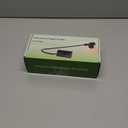 Gooseneck Tablet Holder for Kindle Reading in Bed with Page Turner Remote, Hands Free Desk Bedside Lazy Arm Stand for Kindle Accessories, Gifts for Readers (Glossy Black)