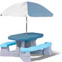 Step2 Sun & Fun Picnic Table with Umbrella