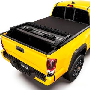 Soft Tri Fold Truck Bed Tonneau Cover Compatible with 2020-2025 Jeep Gladiator JT 5FT Bed (60.3") |For Models With or Without The Trail Rail System| Jeep Gladiator Bed Cover