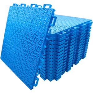 16pcs Pool Drainage Mat,Above Ground Walkways to Prevent Dirt from Entering The Pool, Pool Mats with Multiple Splicing Methods,Interlocking Plastic Floor for Pools Shower Rooms (10.3" x 10.3")
