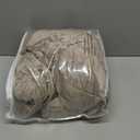 FantasDecor 2 Piece Chair Sofa Covers Velvet for Living Room Slipcovers with Individual Cushion Elastic Furniture Protector for Pets, Machine Washable (Armchair, Taupe)