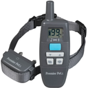 Premier Pet 300 Yard Remote Trainer, 3 Correction Modes, Rechargeable, Waterproof, Gray