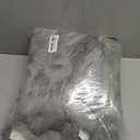 WaySoft New Zealand Sheepskin Area Rug  Genuine Fluffy Wool, Multiple Sizes, Bedroom or Living Room Decor(2ft x 3ft,Grey)