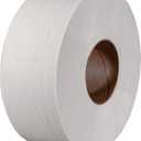 Marcal Pro 2-Ply Jumbo Toilet Paper Rolls, 3.3" x 600', Big Roll Toilet Paper for Office & Commercial Restrooms, Pack of 12 (5206)