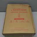 Sunbeam Royal Ultra Fleece Heated Electric Blanket King Size, 90" x 100", 12 Heat Settings, 12-Hour Selectable Auto Shut-Off, Fast Heating, Machine Washable, Warm and Cozy, Indigo
