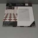 FloorPops x Chris Loves Julia Bonneville Oxblood Peel and Stick Floor Tiles, FP6333 (Red)