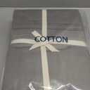 LBRO2M 1000 Thread Count 100% Egyptian Cotton Sheets Set 6 Piece Sets Queen Bed Sheet Deep Pocket Sheet Set 16" Soft Comfortable All Season (Queen, Gray) (Grey)