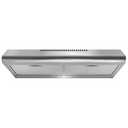 COSMO COS-5MU30 30 in. Delta Collection Ducted Under Cabinet Range Hood, Button Controls, Reusable Filters, LED Lights, Stainless Steel