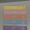 Fit Simplify Resistance Loop Exercise Bands with Instruction Guide and Carry Bag, Set of 5