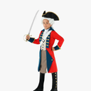 Morph - Revolutionary War Costume Kids - Colonial Costume Boys - British Red Coat Costume - Napoleon Costume Kids ,Size XL