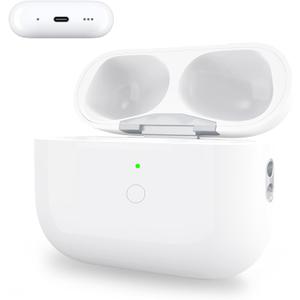 Wireless Charging Case Only for AirPods Pro 1/2 USB C Prot, Replacement Cases Compatible with AirPod Pro 1st / 2nd Gen Charger Case Type-c, (No Earbuds)