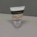 Neutrogena Clear Face Sunscreen Lotion for Acne-Prone Skin, Broad Spectrum SPF 50 Facial Sunscreen for Oily Skin, Oil-, Fragrance- & Oxybenzone-Free Water Resistant Sunscreen, 3 fl. oz