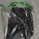 Muslogy Center Console Cover Compatible with 23 24 2025 2026 Honda CR-V Accessories CRV Hybrid LX EX EX-L Sport Touring Armrest Cover Lid Cushion Protector Vegan Leather Extra Soft(Black/White Trim)